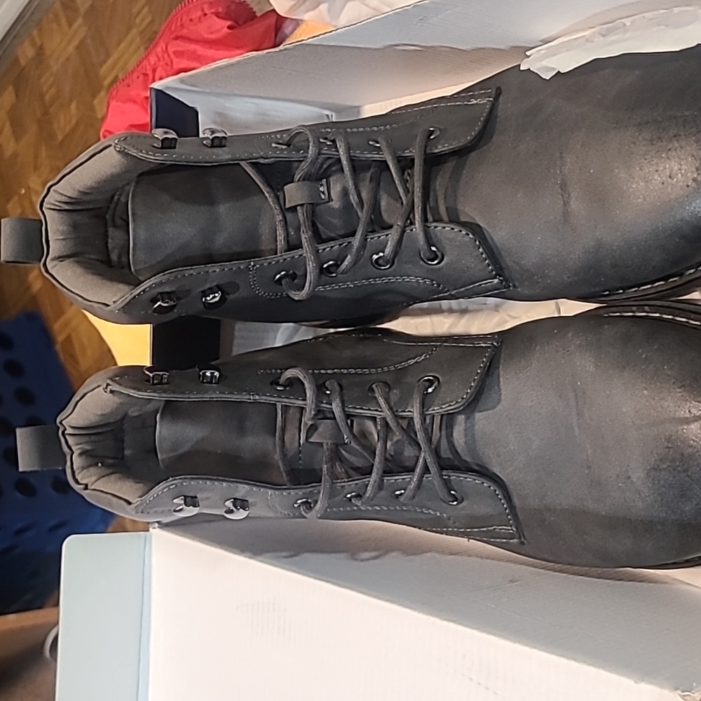 Men's Grey Boots
